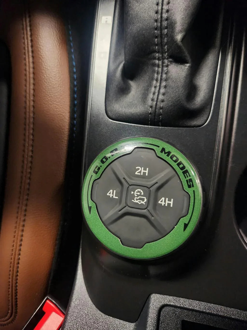 GOAT Mode Dial Ring Overlay V2 - 2021+ Bronco