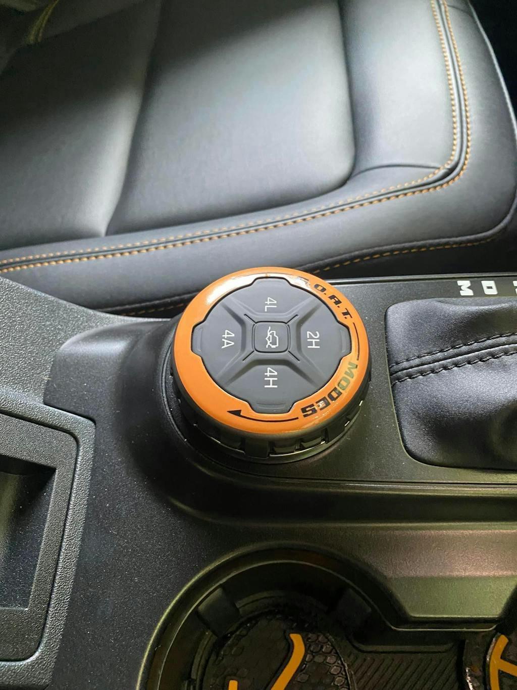 GOAT Mode Dial Ring Overlay V2 - 2021+ Bronco