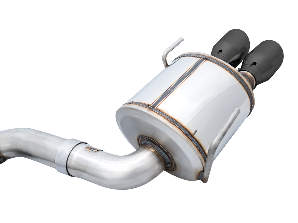 AWE Touring Edition Catback Exhaust for VB Subaru WRX - 4" Diamond Black Tips