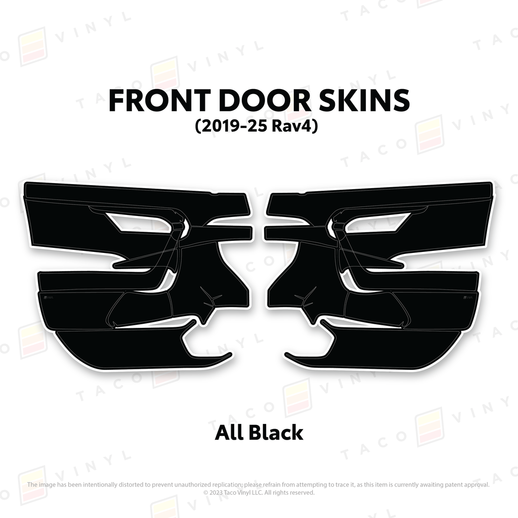 2019-25 Rav4 Door Skins
