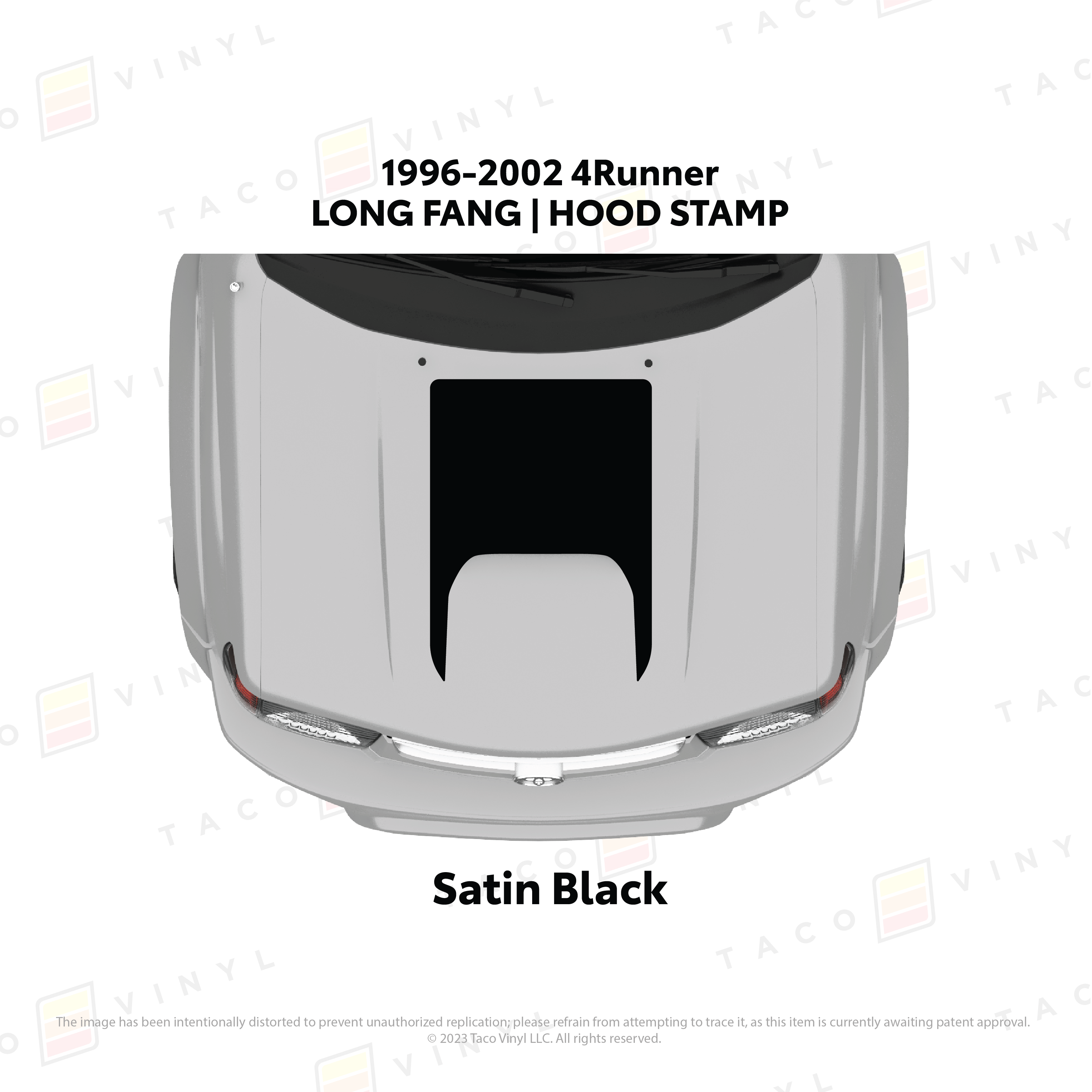 1996-02 4Runner Hood Stamp