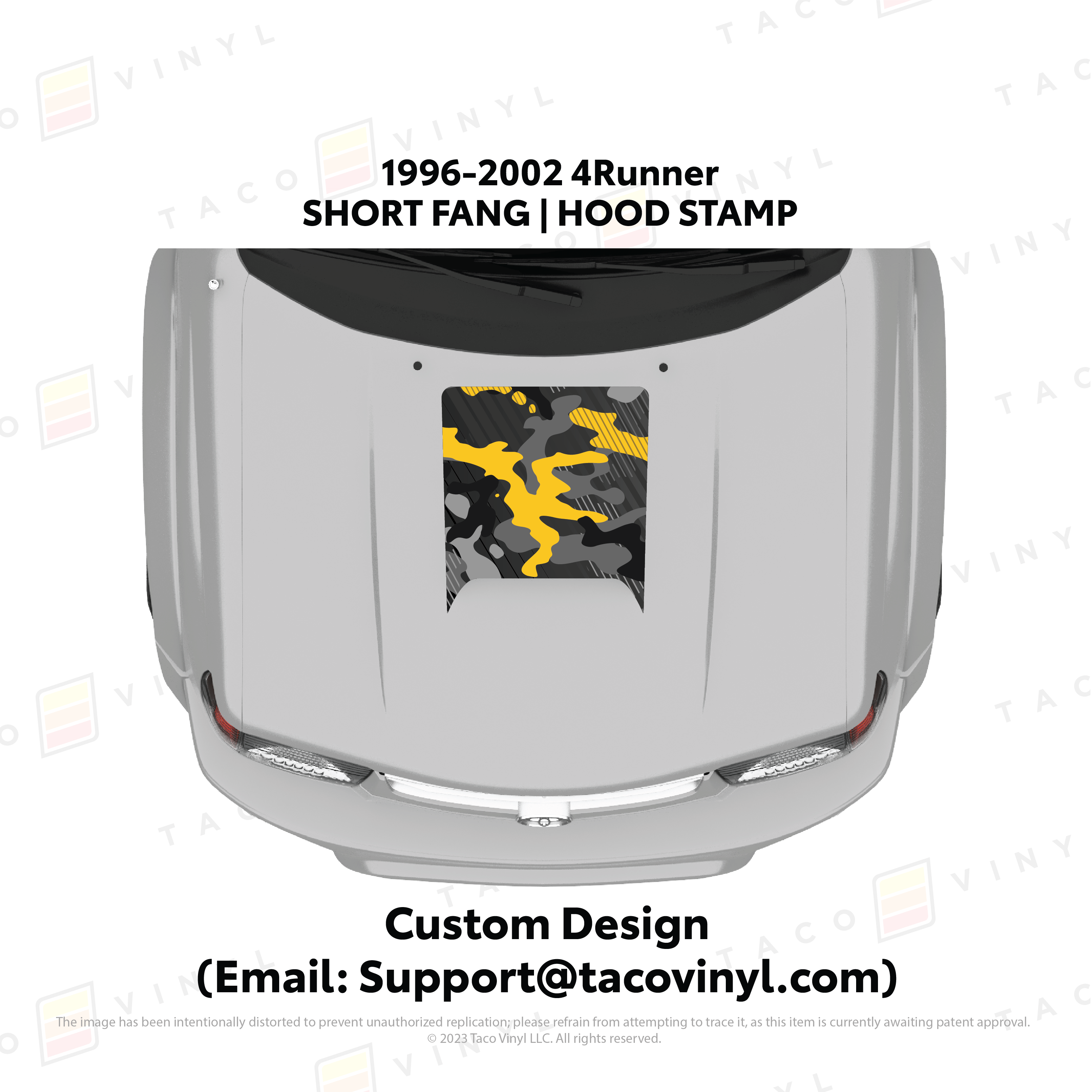 1996-02 4Runner Hood Stamp