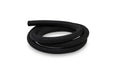 -12 Double-Helix Ribbed PTFE Hose, Black Polyester Braided, 250 PSI, 33FT
