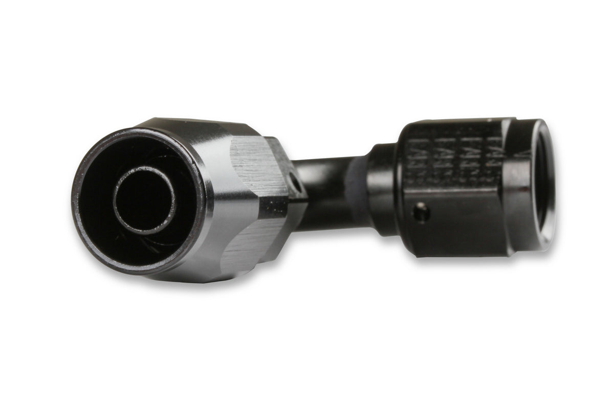 Earls 90 Degree Swivel-Seal® Hose End AN -12 - Black