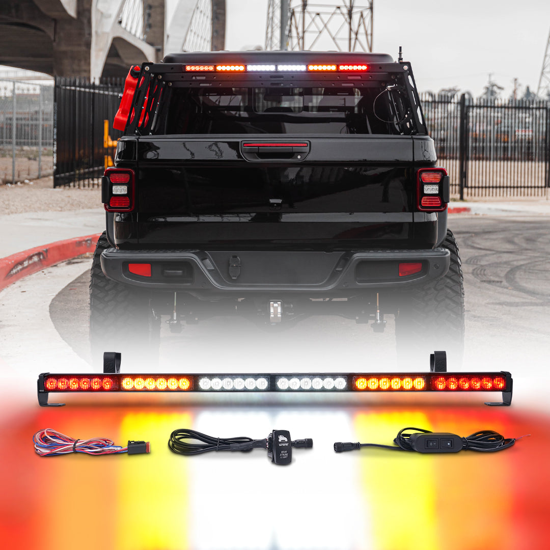 Xprite 36" LED Rear Chase Light Bar – Off-Road Brake, Reverse & Strobe Light for UTV, RZR & Can-Am| RZ Series