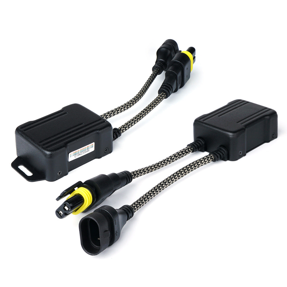 Xprite Reflex Series LED Headlight Canbus Anti-Flicker Resistor Decoder for 9005, H10, 9006, HB4 (1 Pair)