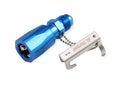-6 to 3/8" QUICK CONNECT Fuel Fitting - Blue