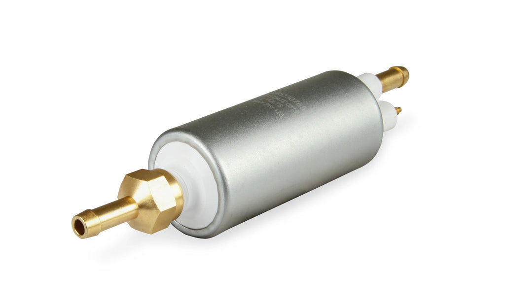 Fuel System Plumbing Kit w/ 40' of 3/8" Vapor Guard™ Fuel Hose, Electric Fuel Pump, Billet Fuel Filters, Bulkhead Fuel Fitting for Return Line to Tank, and Hardware.