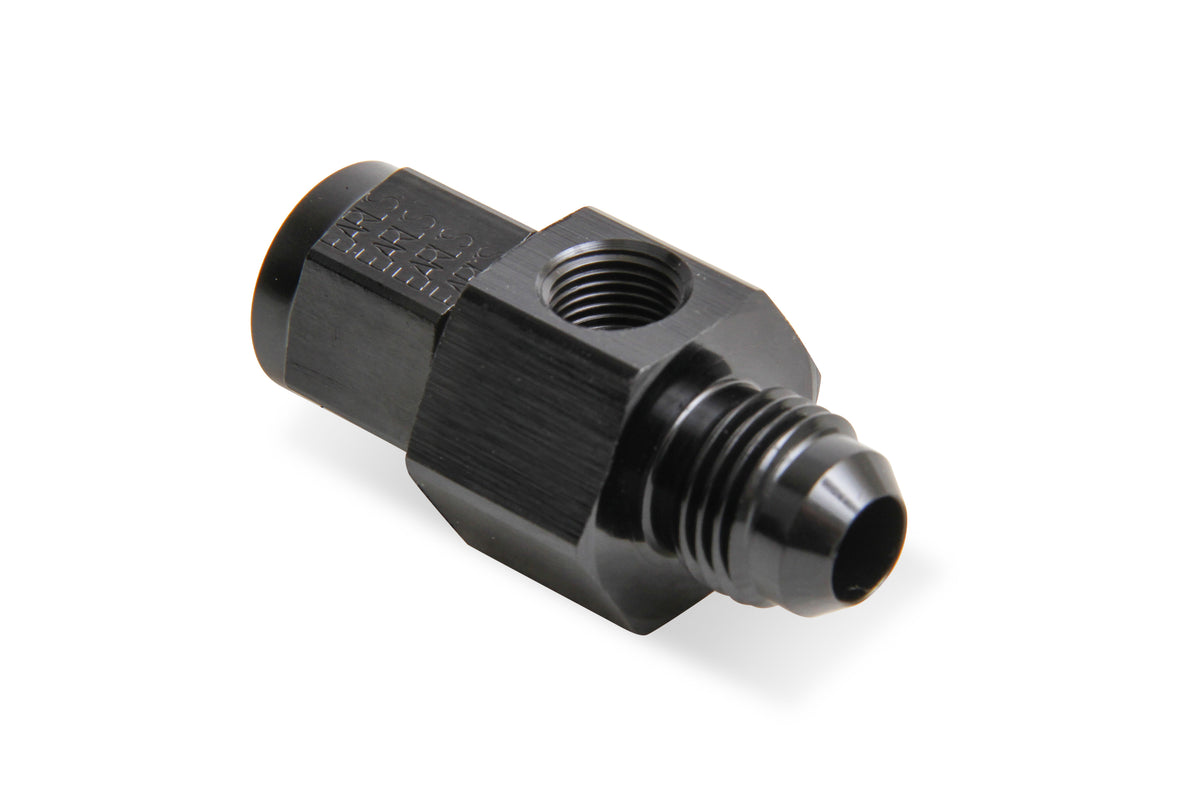Earls - 1/8" NPT in Hex_x000D_
-8AN Male to -8AN Female