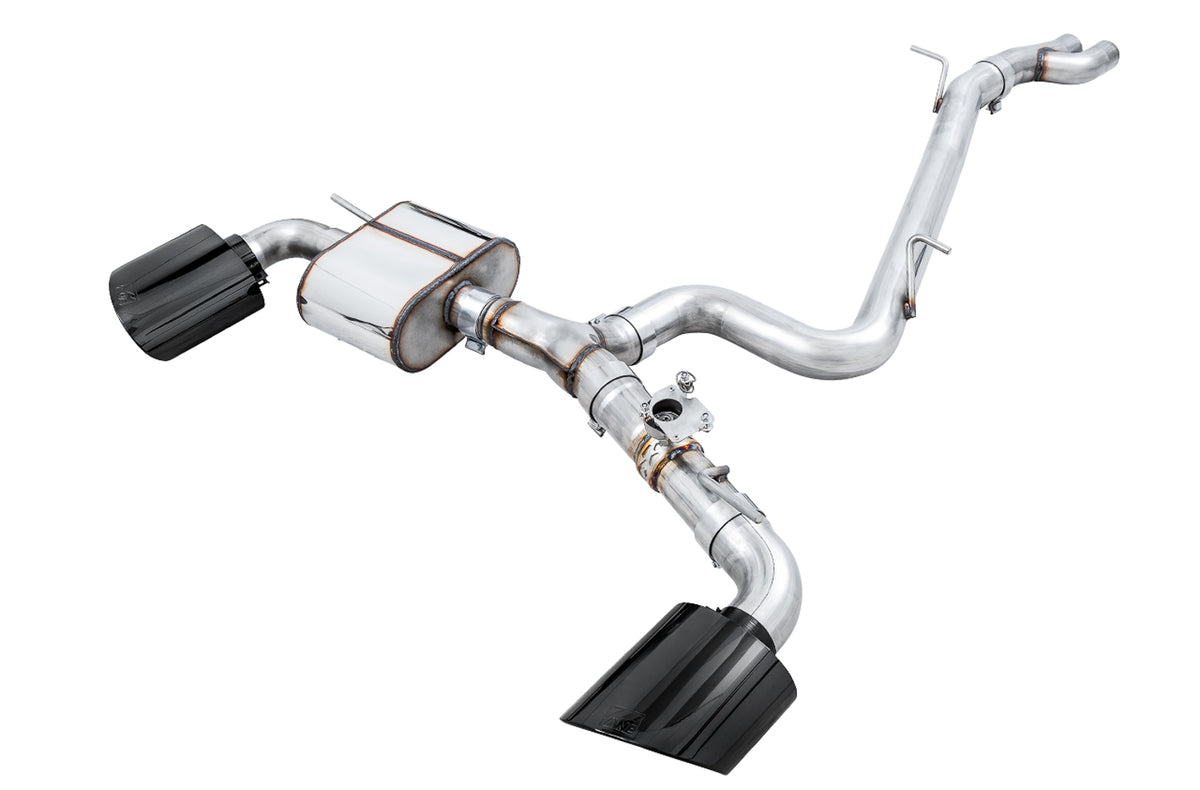 AWE Track Edition Exhaust for Audi MK3 TT RS - Diamond Black RS-style Tips