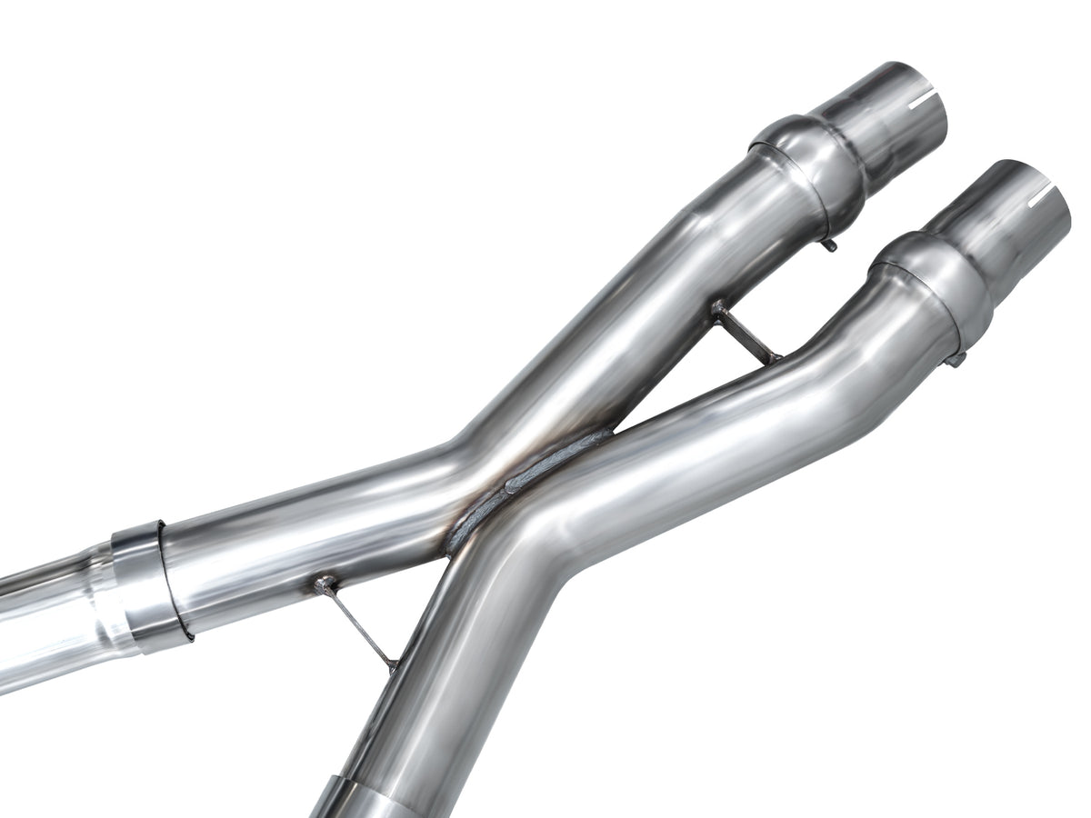 AWE Track Edition Exhaust for BMW G87 M2 - 4.5" Chrome Silver Tips