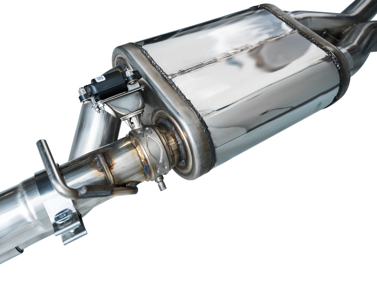 AWE SwitchPath Exhaust for Ford Bronco Raptor - Dual BashGuards