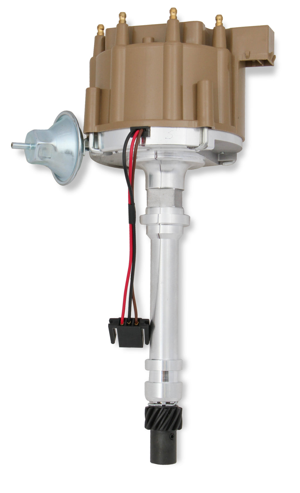 Performance HEI Distributor w/o Coil - Chevrolet SBC/BBC - High Performance Ignition Module - Brown Cap - Ready-to-Run Series