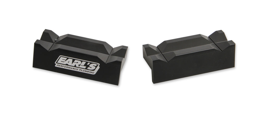 4" Black Aluminum Vice Jaws (1.562" tall)