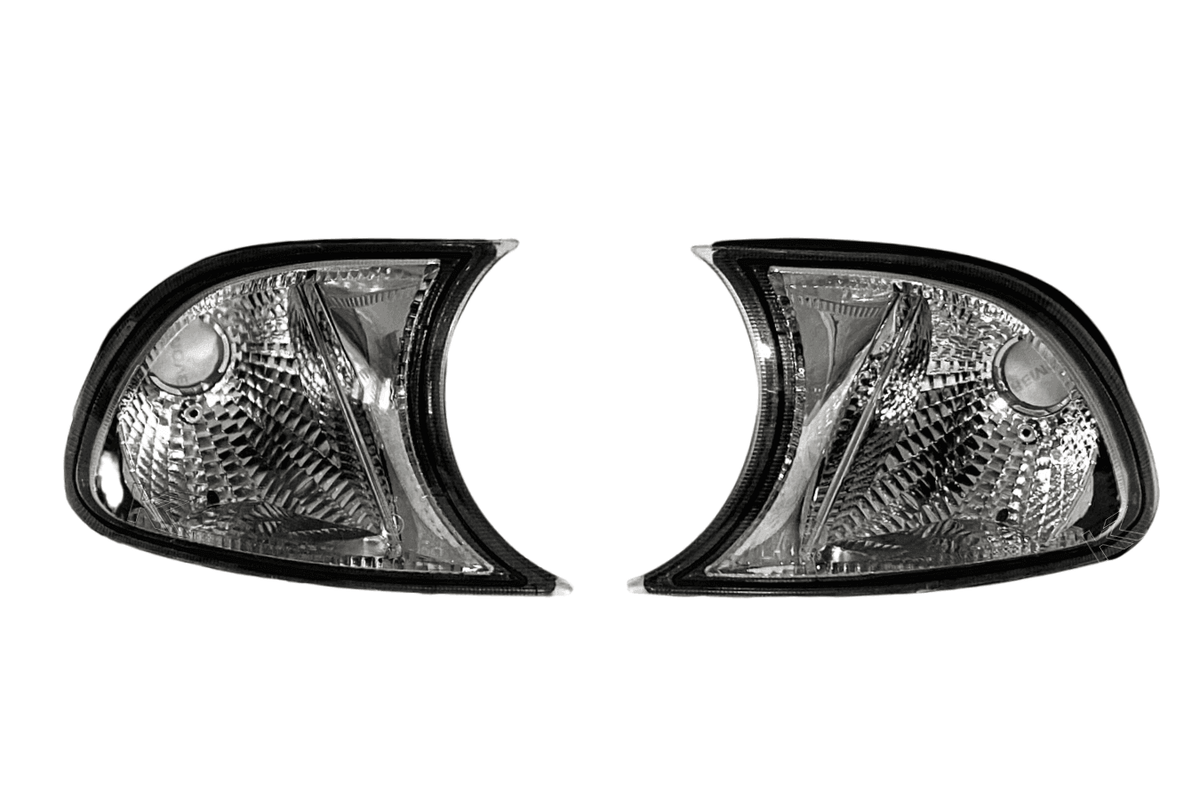 2002-2003 BMW 3 Series E46 2D / Convertible & 2002-2006 E46 M3 Screw-On JDM Crystal Clear Corner Lights
