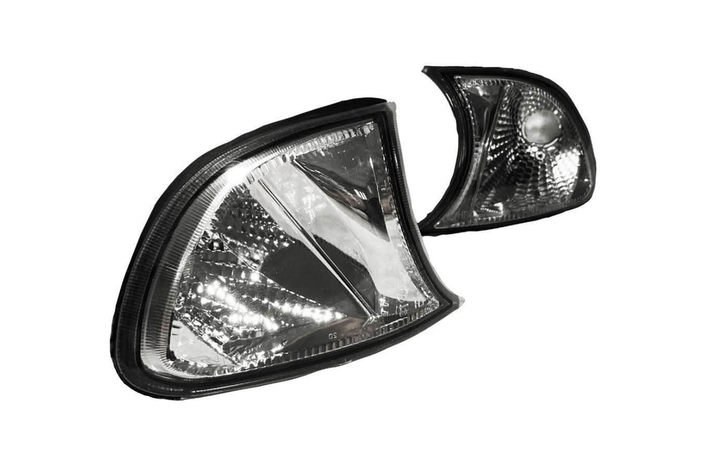 2002-2003 BMW 3 Series E46 2D / Convertible & 2002-2006 E46 M3 Screw-On JDM Crystal Clear Corner Lights