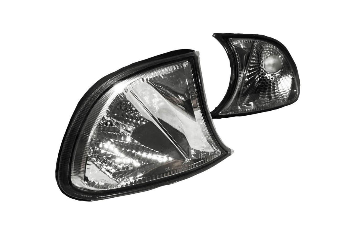 2002-2003 BMW 3 Series E46 2D / Convertible & 2002-2006 E46 M3 Screw-On JDM Crystal Clear Corner Lights
