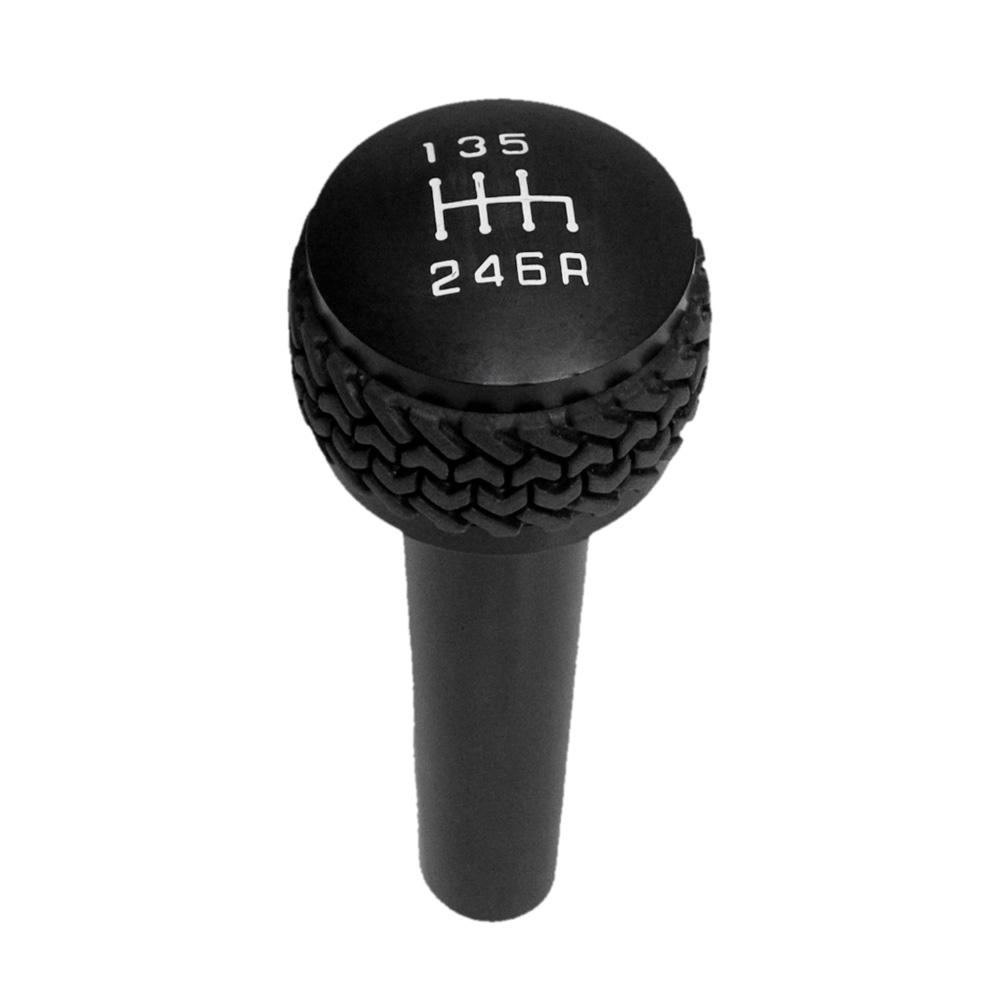 Jeep TJ & JK 6-Speed Shift Knob Black