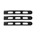 Jeep JK 2 Door Handle Inserts 3 Pcs Black