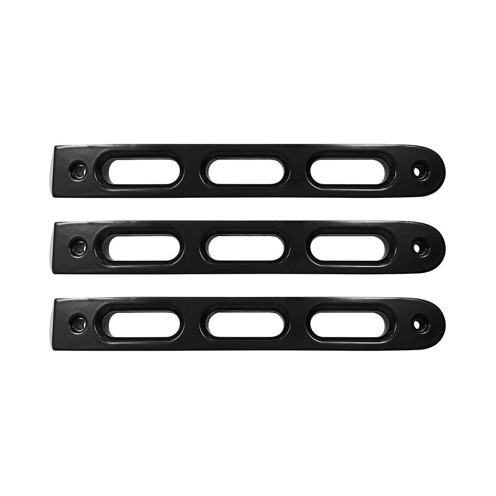 Jeep JK 2 Door Handle Inserts 3 Pcs Black