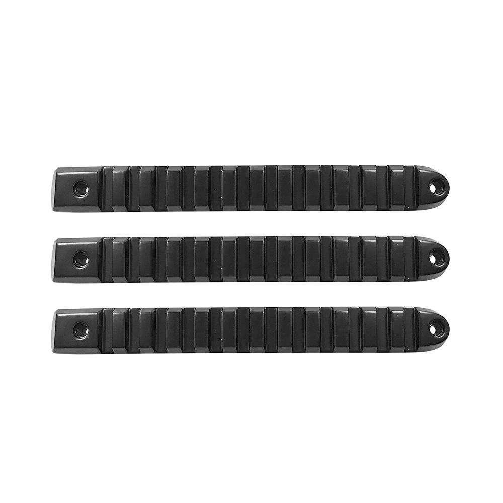 Jeep JK 2 Door Handle Inserts 3 Pcs Black