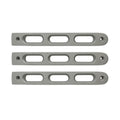 Jeep JK 2 Door Handle Inserts 3 Pcs Silver