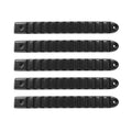Jeep JK 4 Door Handle Inserts 5 Pcs Black