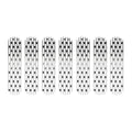 Jeep JK 7 Piece Grille Inserts Polished