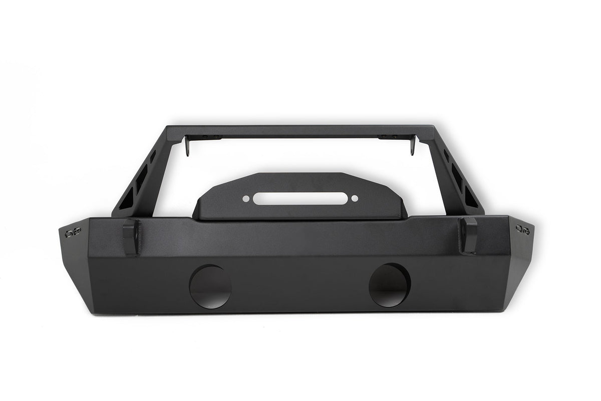 FS-25 Stubby Front Bumper with Plated Bull Bar