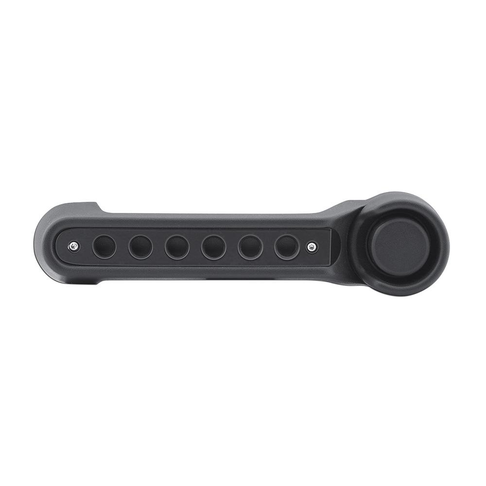 Jeep JK 2-Door Handle Inserts 3 Pcs Black