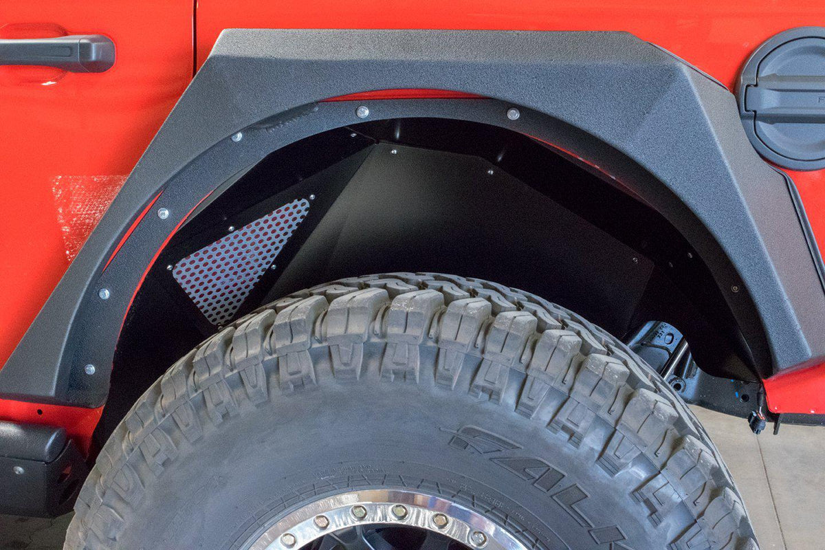 Jeep JL Rear Inner Fenders Black Or Raw