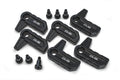 2018-2025 Jeep Wrangler JL & Gladiator JT JLU DV8 Offroad Billet T-Handles for Hard Top