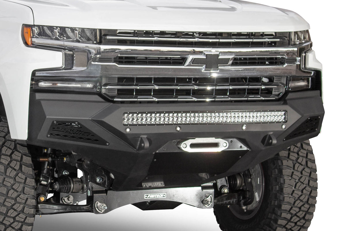 2019 - 2022 Chevy Silverado 1500 Stealth Fighter Front Bumper