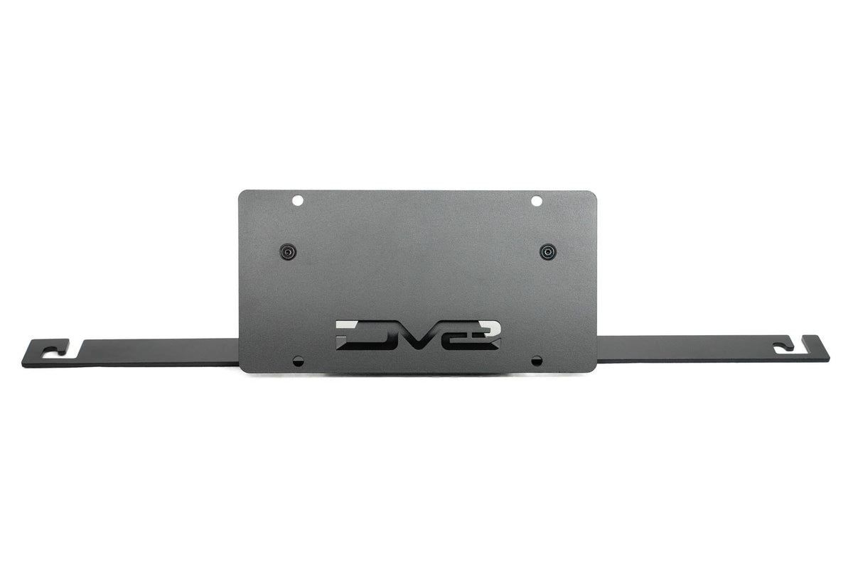 Ford Bronco Capable Bumper Slanted Front License Plate Mount
