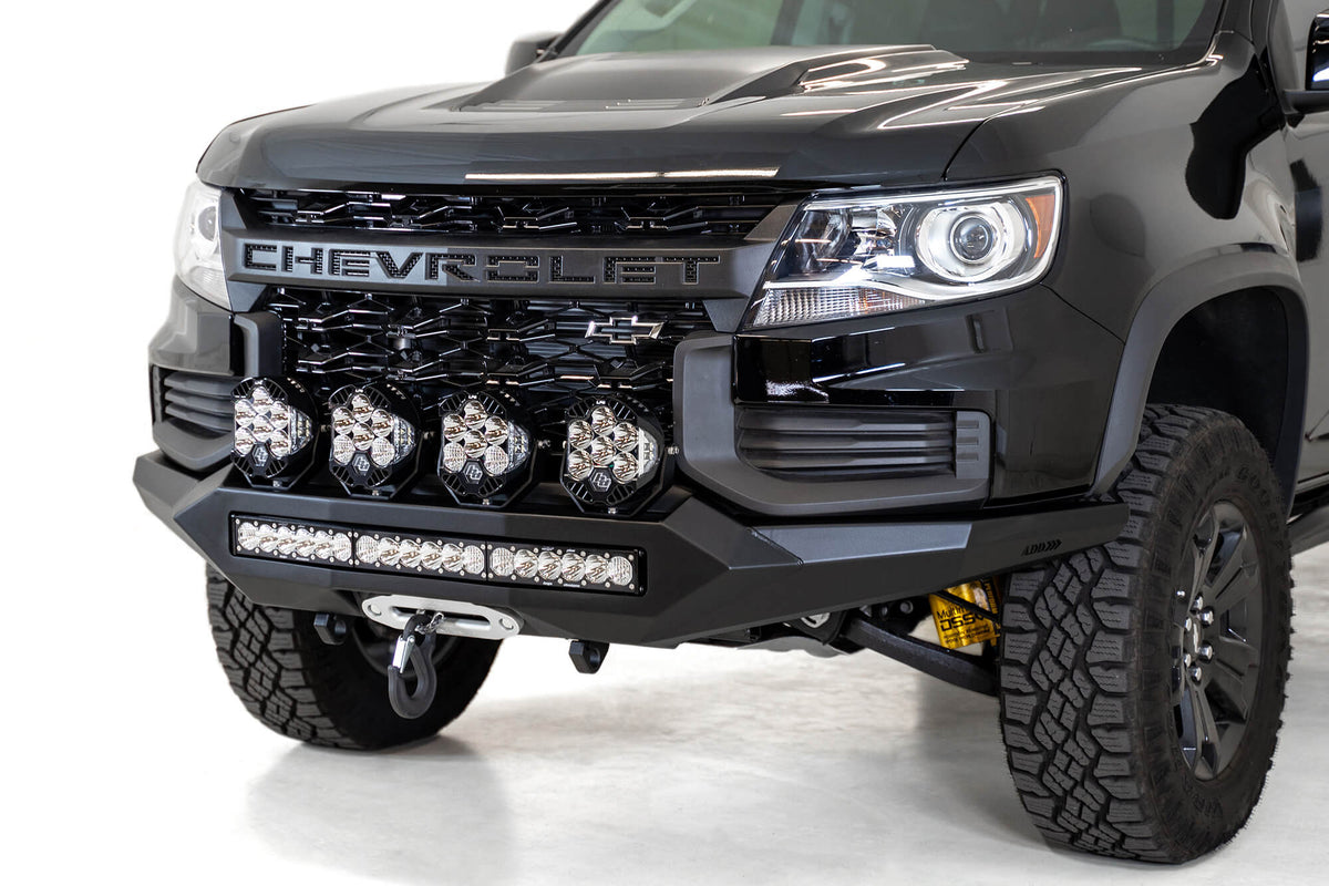 2021 - 2022 Chevy Colorado ZR2 Stealth Fighter Front Bumper