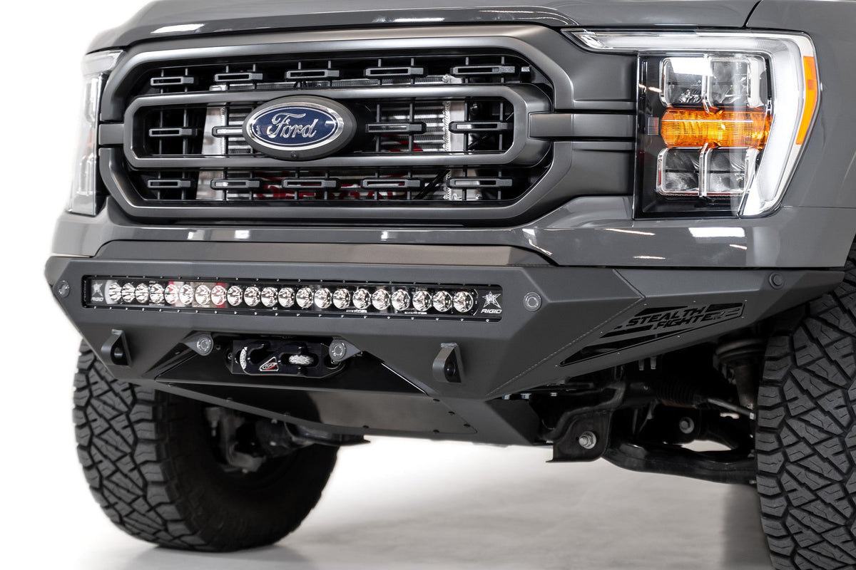 2021 - 2023 Ford F-150 Stealth Fighter Winch Front Bumper