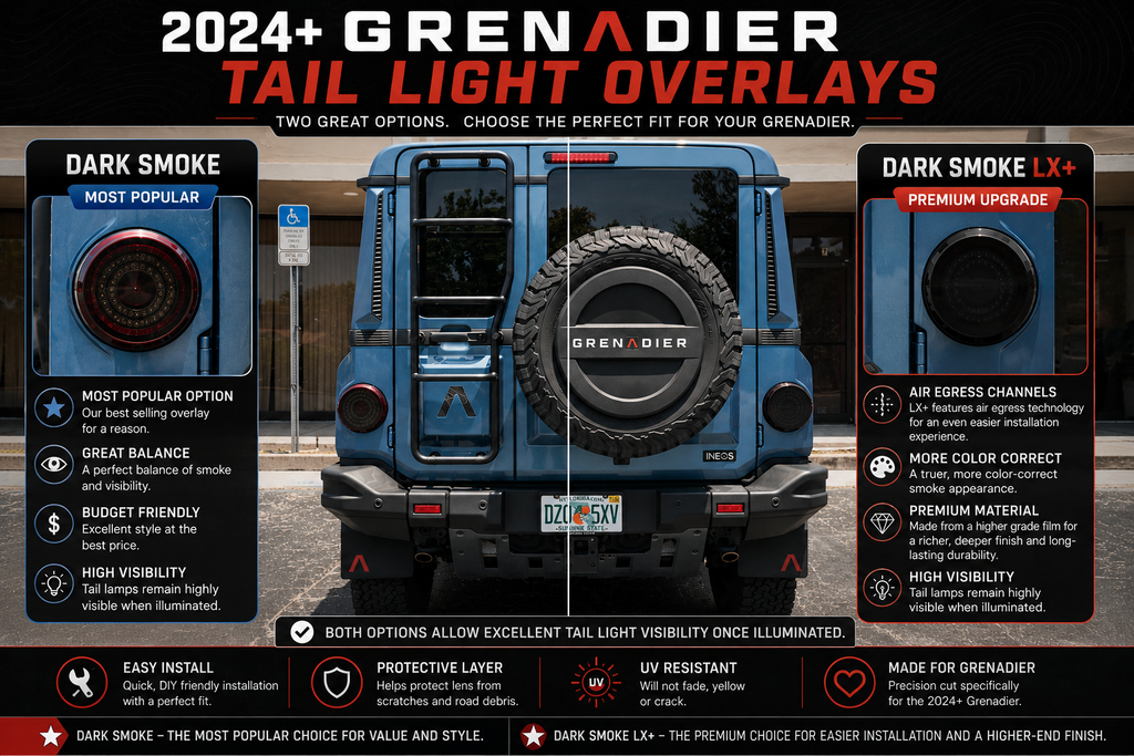 Tail Light Overlays - 2024+ Grenadier