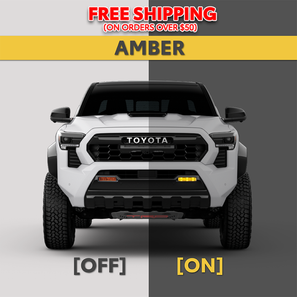 2024+Tacoma/2025+ 4Runner Fog Light Overlay