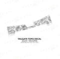 2024+ Tacoma Tailgate Topo Decal