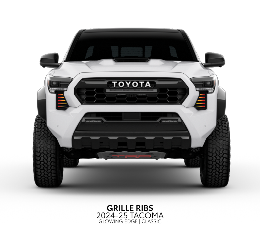2024+ Tacoma Glowing Edge Grille Rib Decal