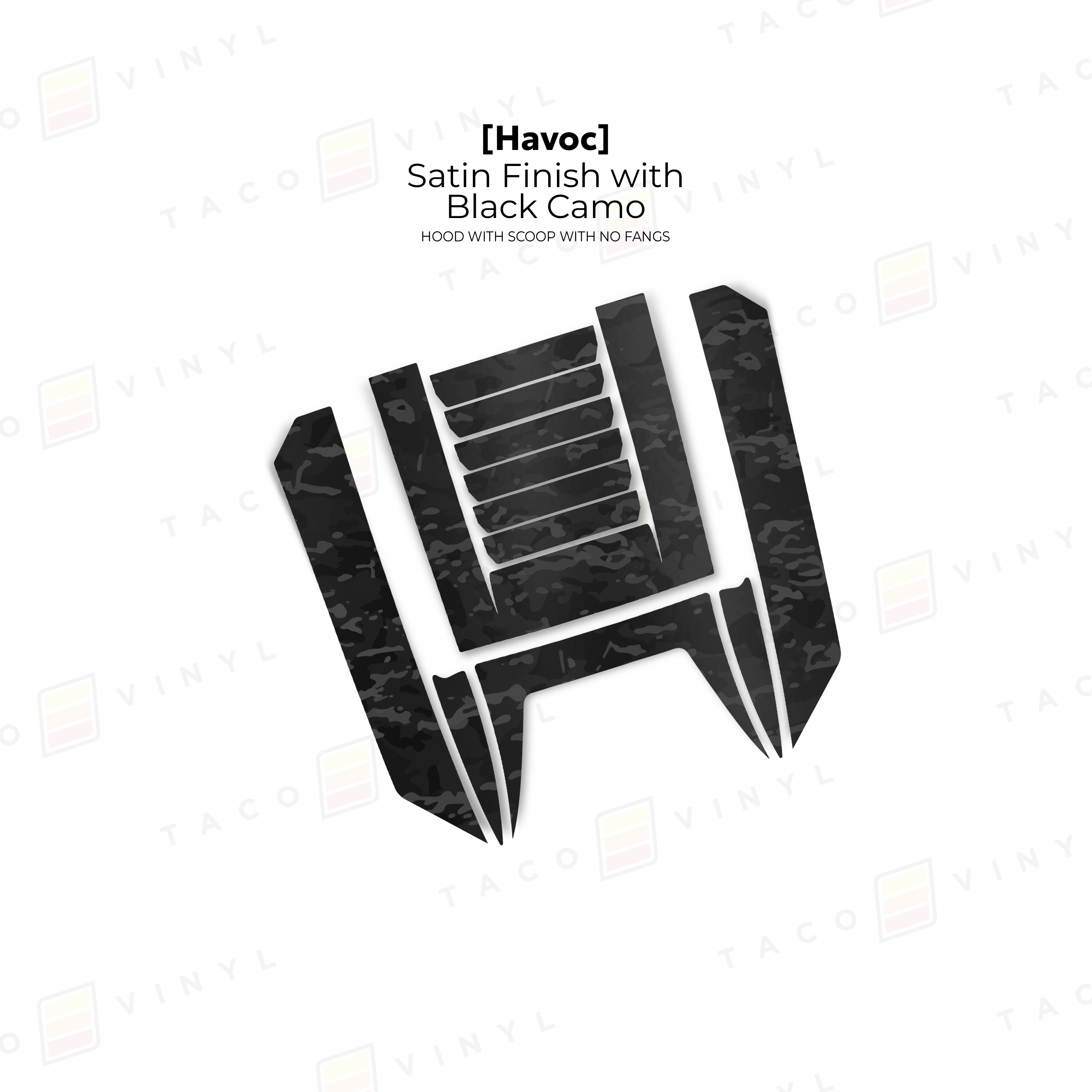 2024+ Tacoma/2025+ 4Runner Havoc Hood Scoop Stamp