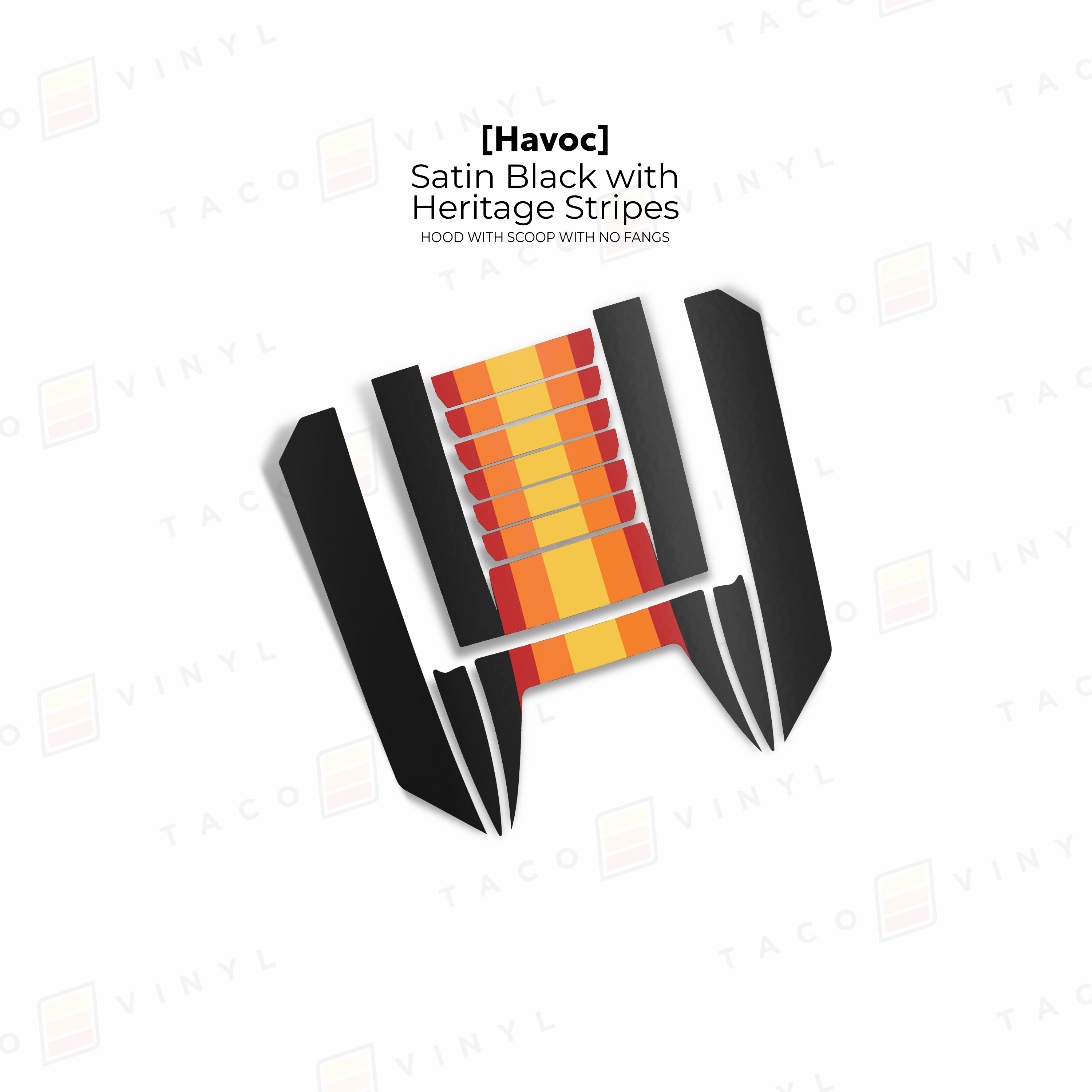 2024+ Tacoma/2025+ 4Runner Havoc Hood Scoop Stamp