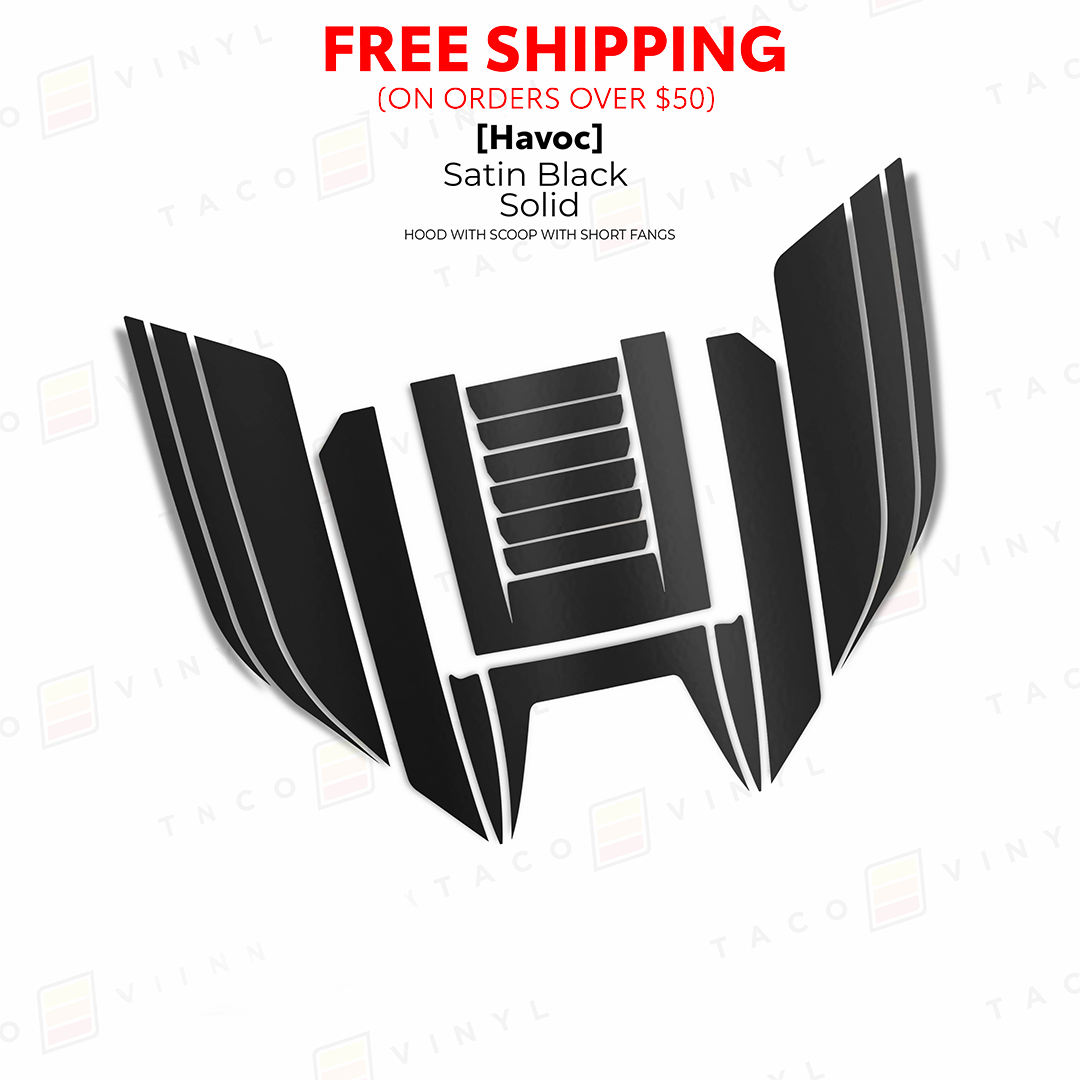 2024+ Tacoma/2025+ 4Runner Havoc Hood Scoop Stamp