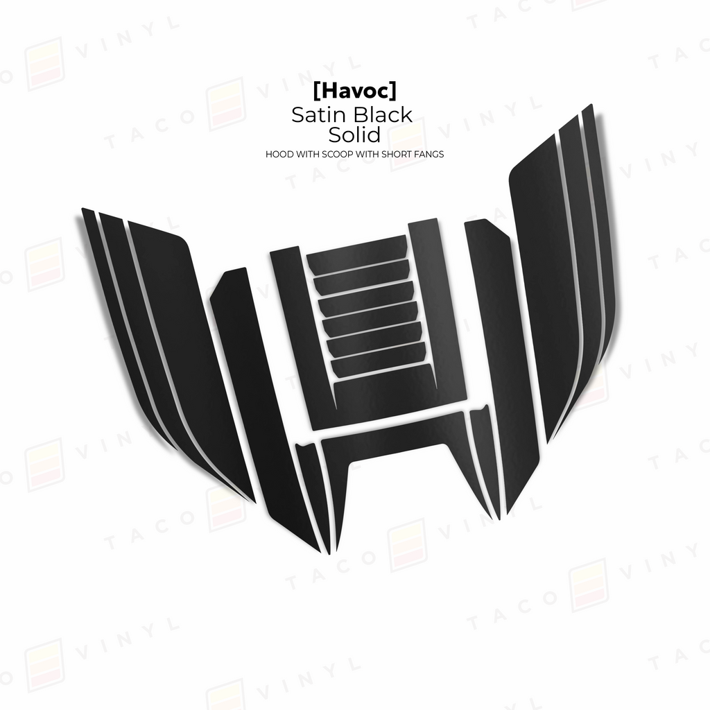 2024+ Tacoma/2025+ 4Runner Havoc Hood Scoop Stamp