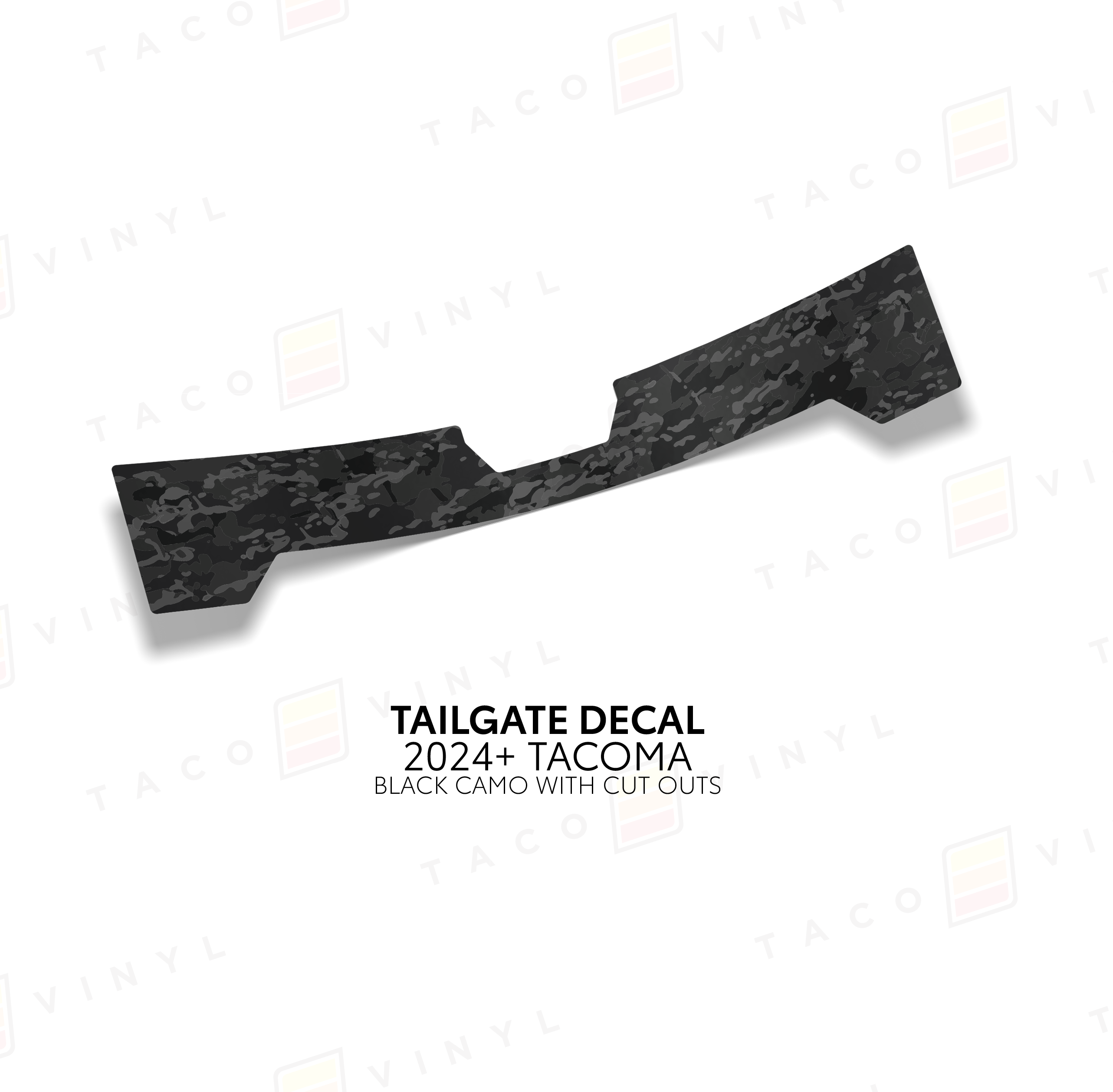 2024+ Tacoma Tailgate Topo Decal