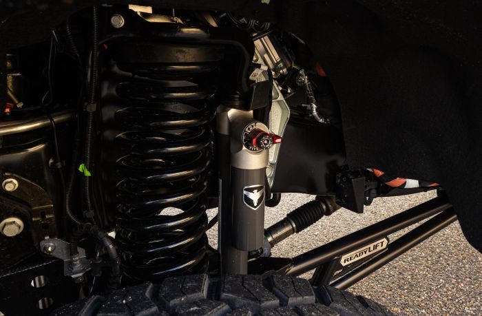 6" COIL SPRING SUSPENSION SYSTEM WITH FALCON MAX3.3 SHOCKS AND RADIUS ARMS - 2023-2026 FORD SUPER DUTY F250/F-350 4WD