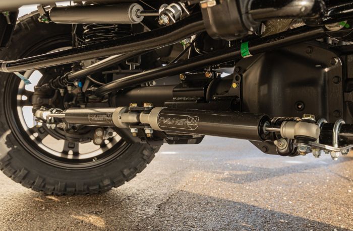 6" COIL SPRING SUSPENSION SYSTEM WITH FALCON MAX3.3 SHOCKS AND RADIUS ARMS - 2023-2026 FORD SUPER DUTY F250/F-350 4WD