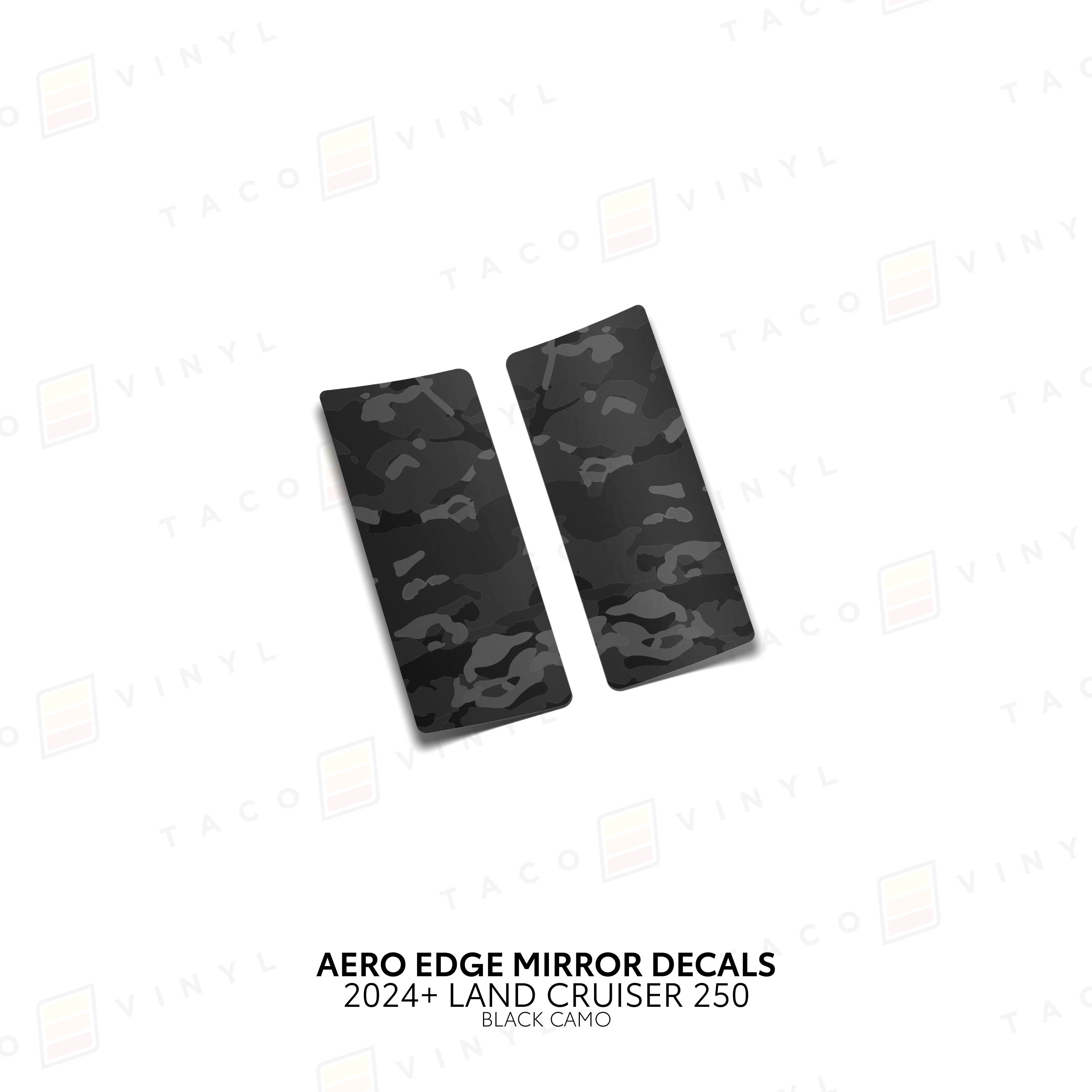 2024+ Land Cruiser 250 Aero Edge Mirror Decals