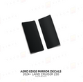 2024+ Land Cruiser 250 Aero Edge Mirror Decals