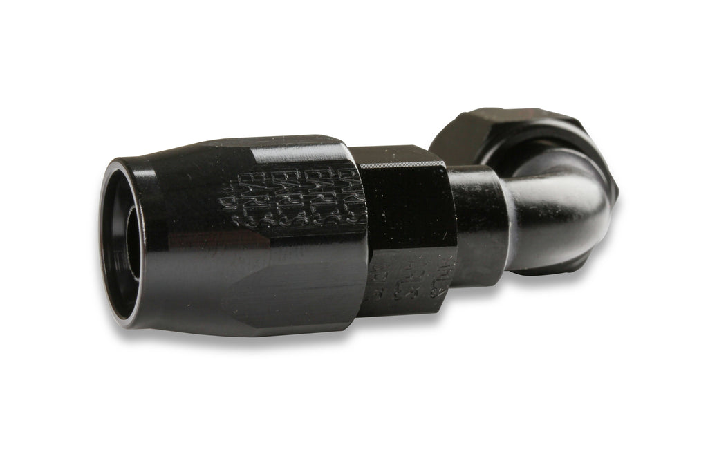 Earls 90 Degree Swivel-Seal® Hose End AN -6 - Black